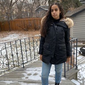 SAM. - Down Winter Parka with Fur Lined Hood